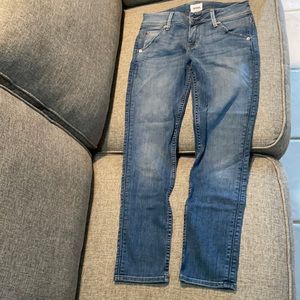 Like new semi faded jeans